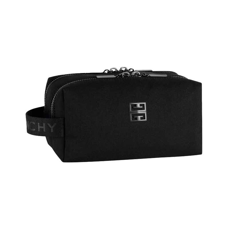 Zipped Black Pouch