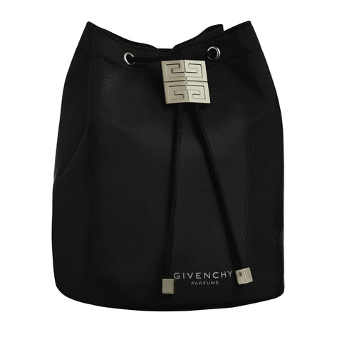 BLACK BUCKET BAG